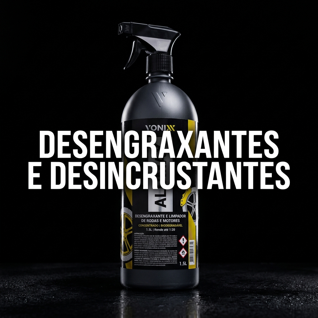 Desengraxantes e desincrustantes